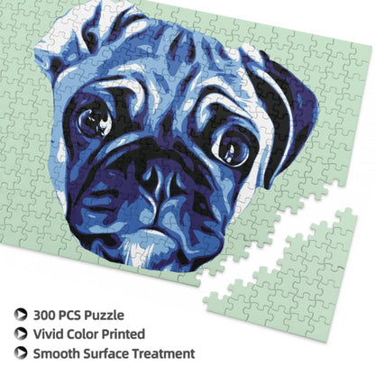 Custom Pet Portrait from your photo turned into a wooden jigsaw puzzle! 300 PCS