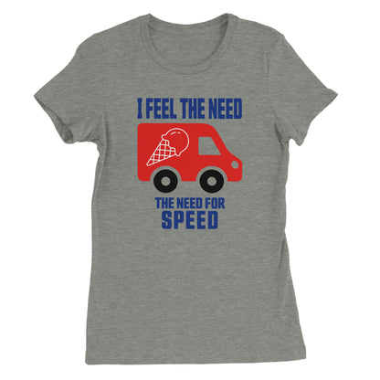 Camiseta con cuello redondo para mujer Need for Speed ​​Premium