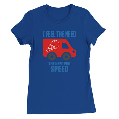 Camiseta con cuello redondo para mujer Need for Speed ​​Premium