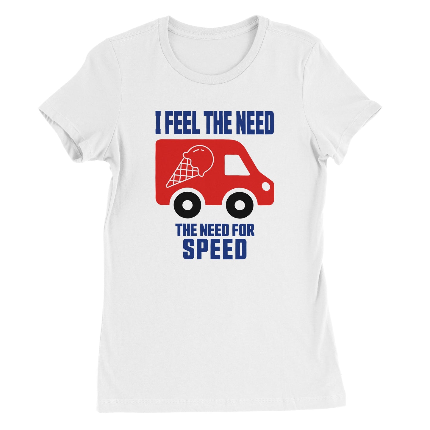 Camiseta con cuello redondo para mujer Need for Speed ​​Premium