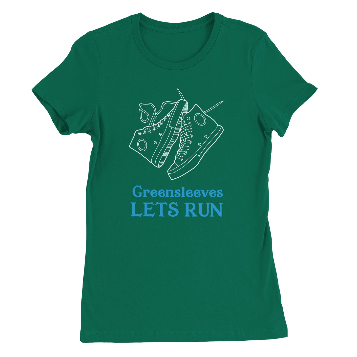 Camiseta con cuello redondo para mujer Greensleeves Premium